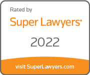 Rated by Super Lawyers 2022 | visit SuperLawyers.com
